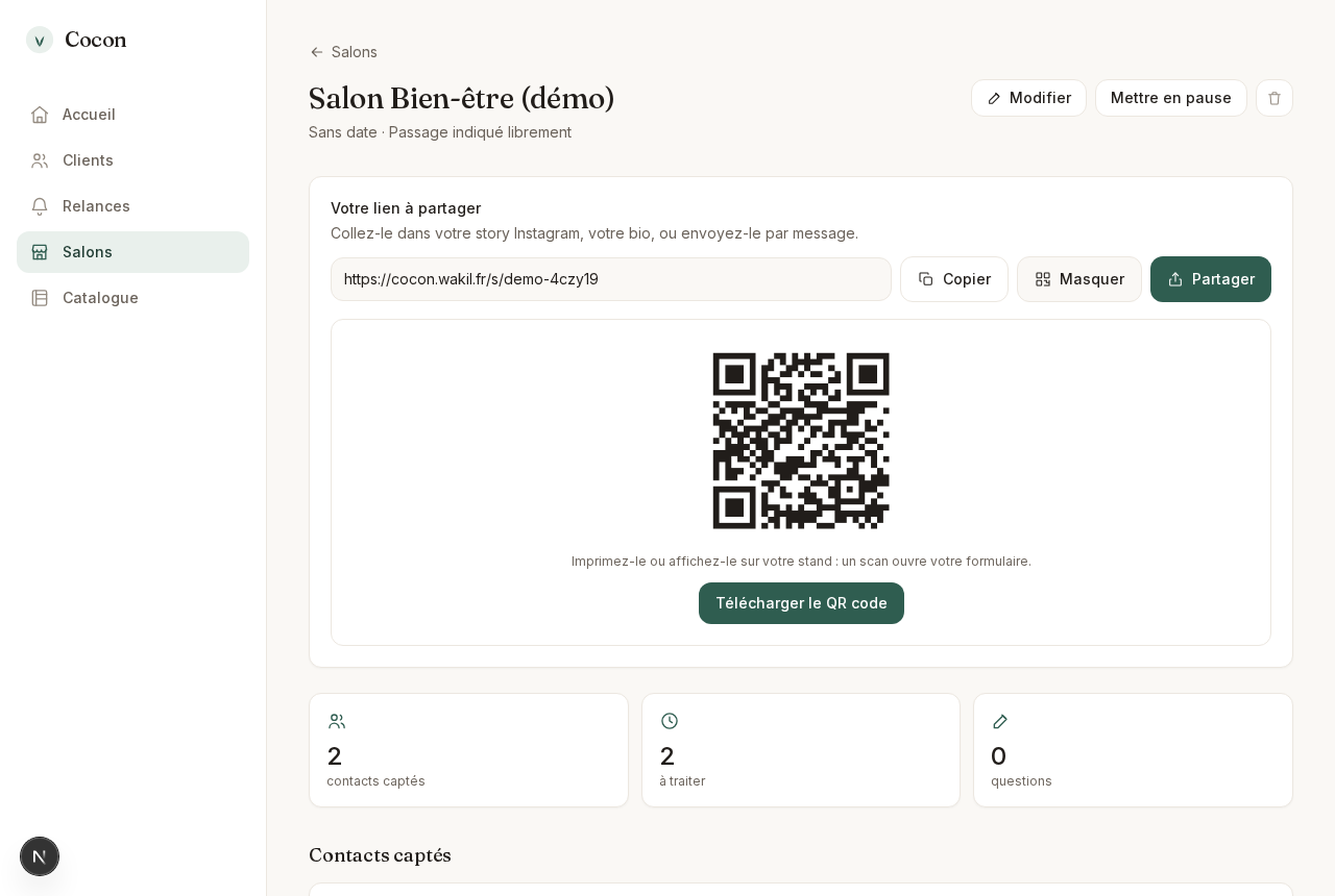 Captez vos contacts sans effort